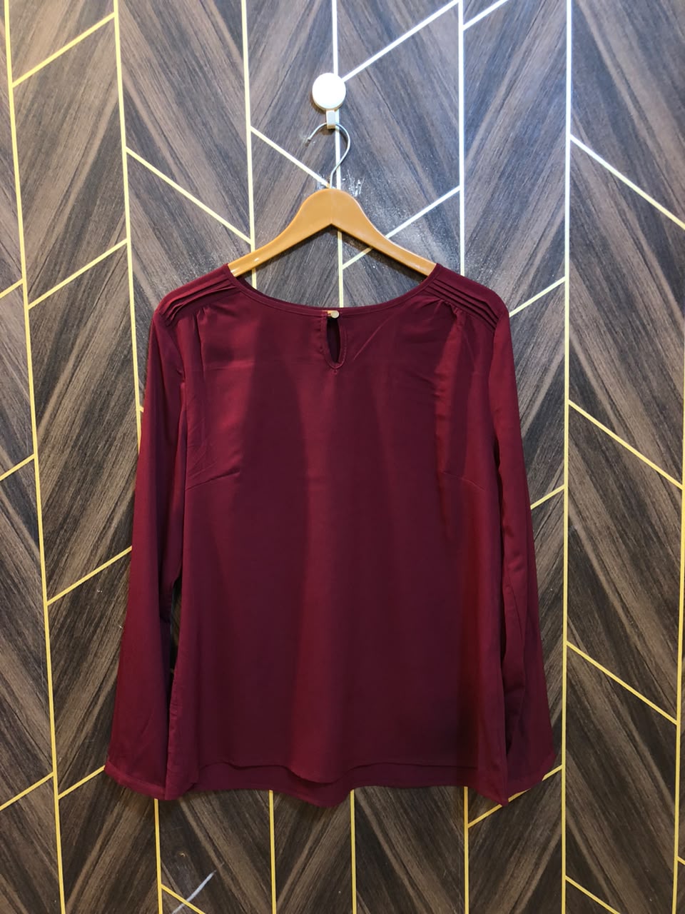 Western Top Chiffon – Large Size (Chest: 20, Length: 28 )