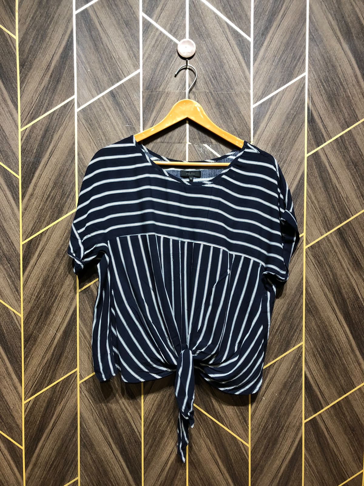 Trendy Linen CropTop Size Large