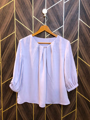 Western Top Chiffon – Large Size (Chest: 21  , Length: 23  )