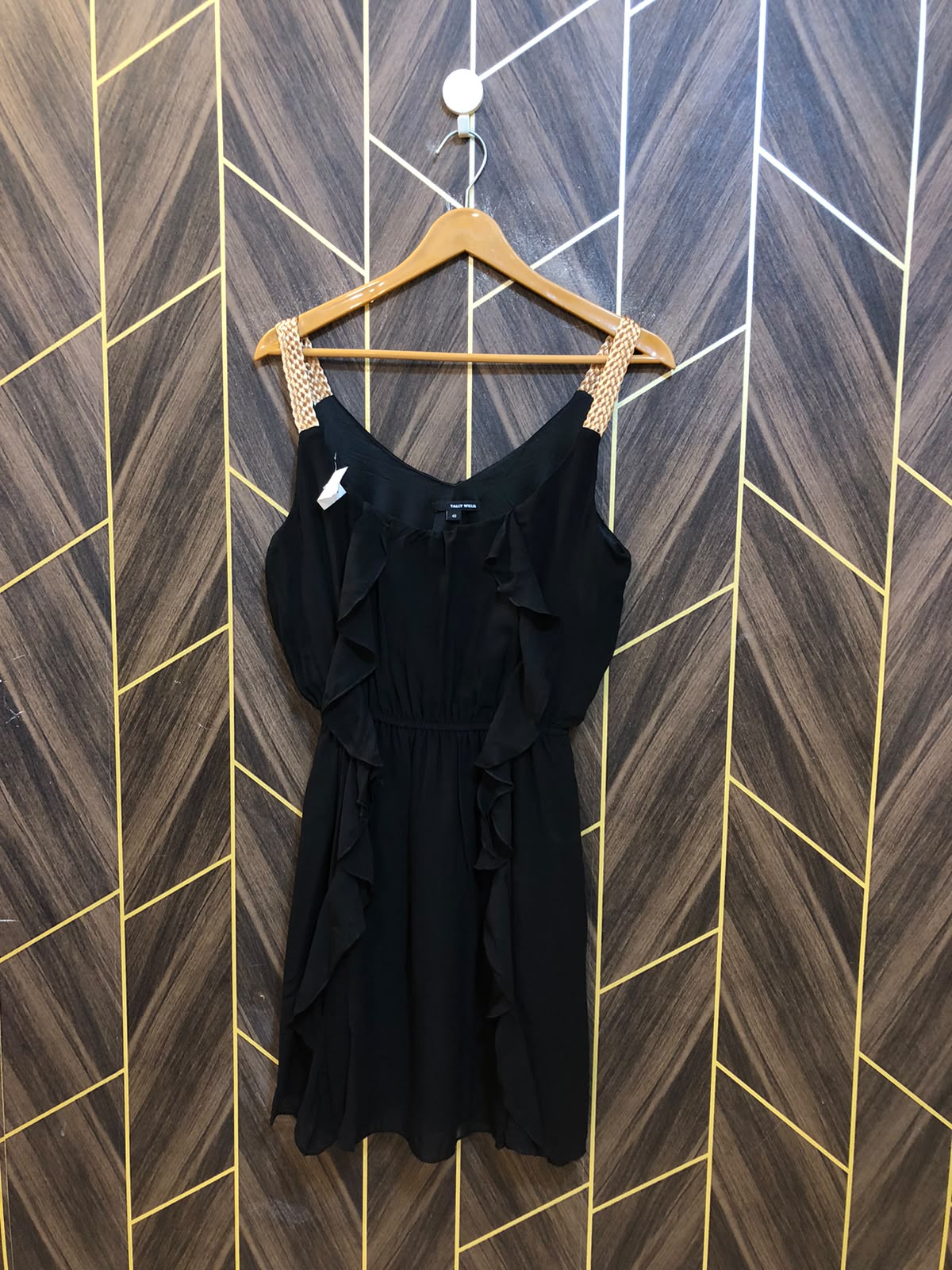 Mini Dress Chiffon Medium Size Chest 19 Length 35