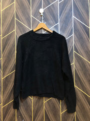 Women Crop Sweater Medium | Size | Chest 19 | Length 23