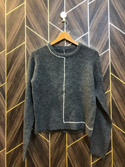 Women Crop Sweater Small | Size | Chest 18 | Length 21