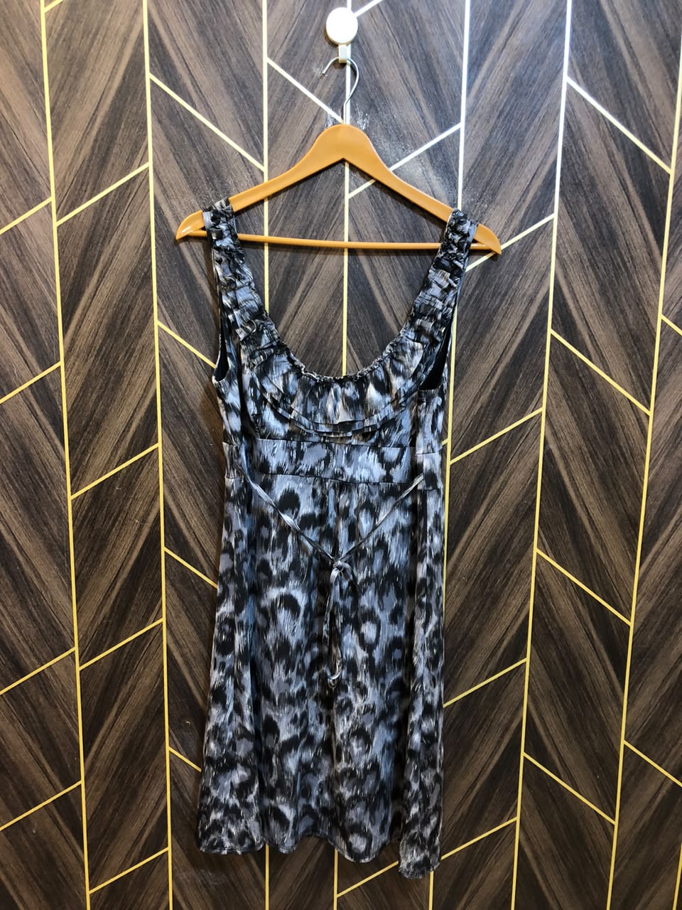 Mini Dress Jersey Medium Size Chest 19 Length 37