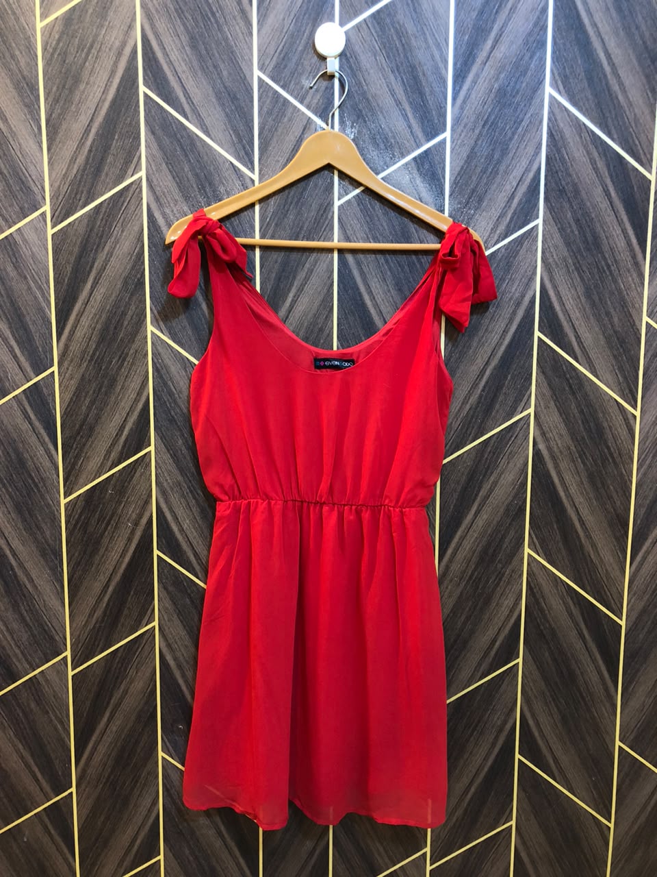 Mini Dress Chiffon X Small Size Chest 17 Length 34