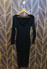 Bodycon Dress Jersey Medium | Size | Chest 19 | Length 48