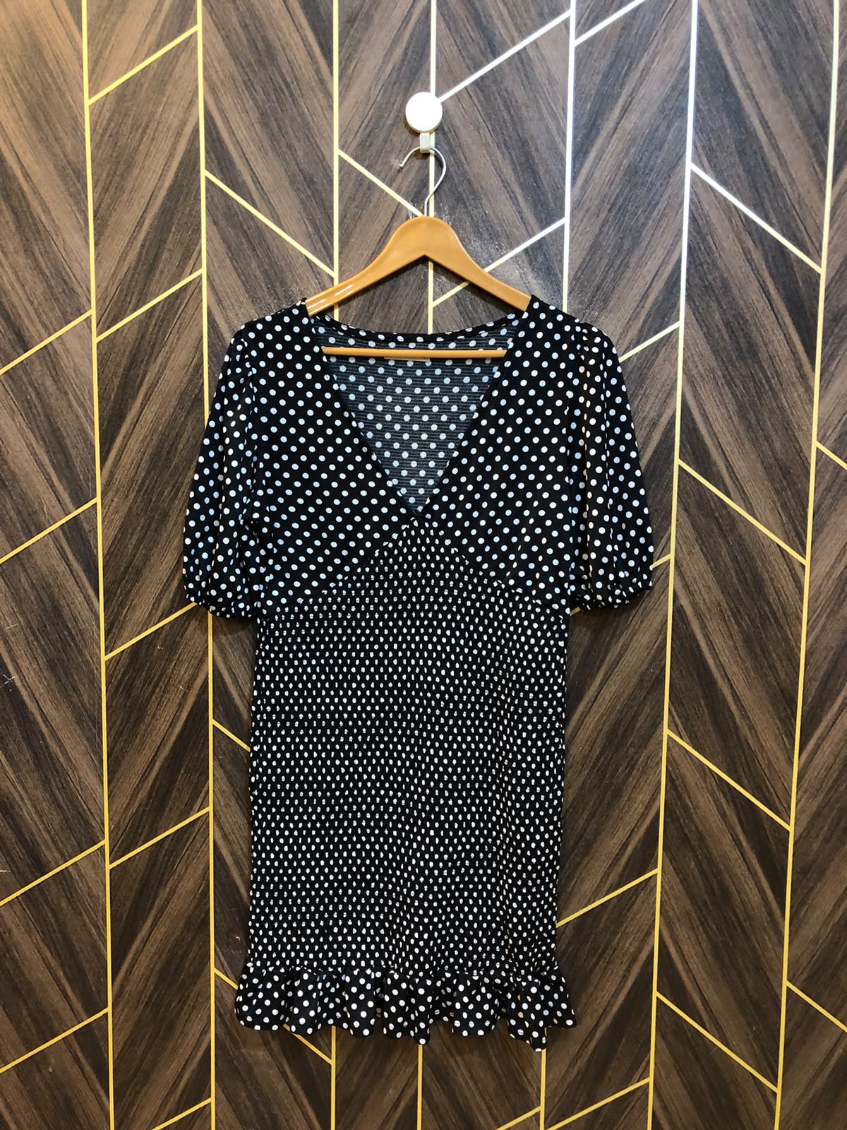 Mini Dress Jersey Small Size Chest 18 Length 35