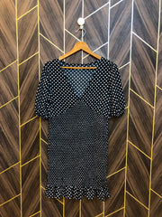 Mini Dress Jersey Small Size Chest 18 Length 35