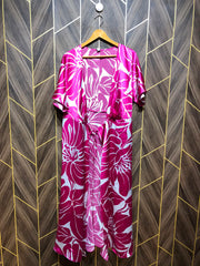 Western Long Maxi Silk  baggy  Small | Size | Chest 18 | Length 52