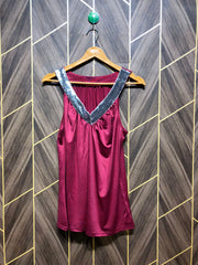 Western Top Silk jersey  – Large Size (Chest: 20, Length: 26 )