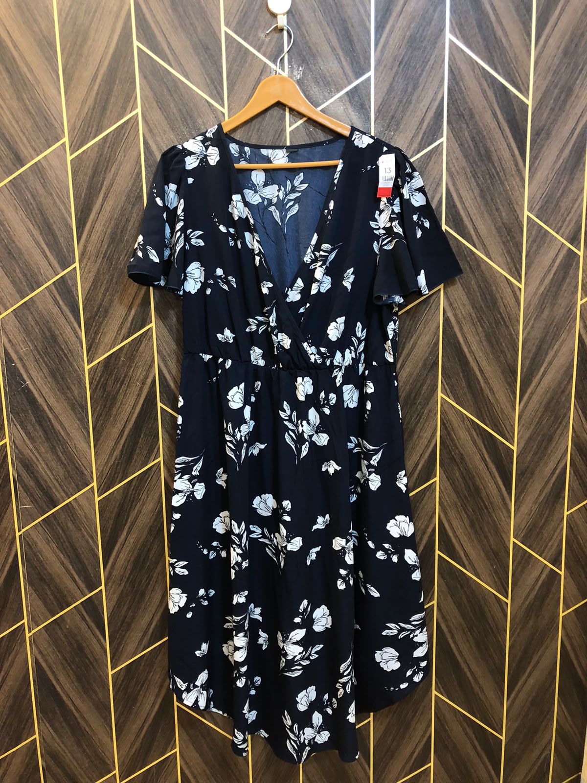Western Long Maxi Chiffon Large | Size | Chest 20 | Length 48