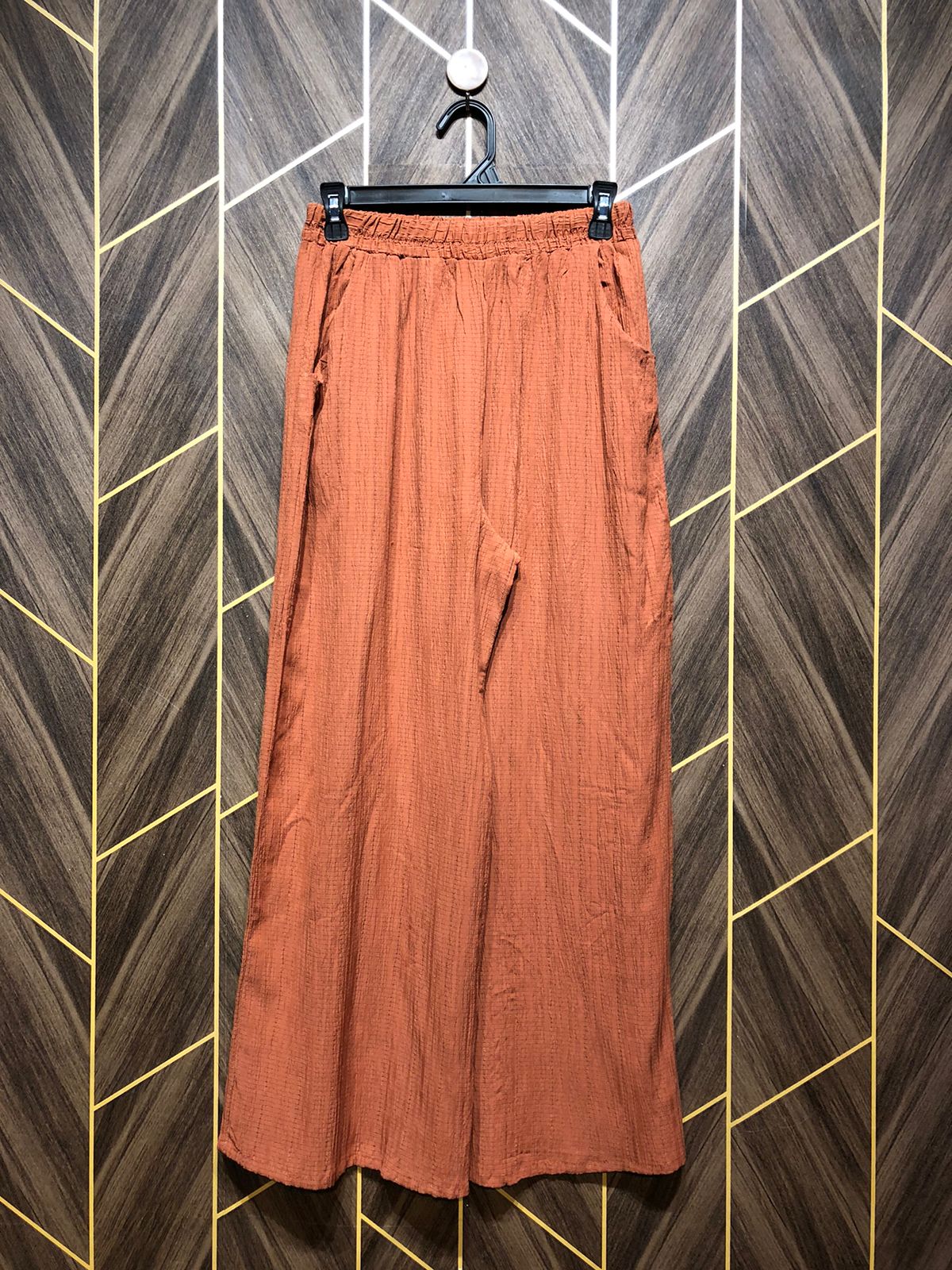 Western Chiffon Plazo Small to Medium | Size Waist 28–30 | Length 39