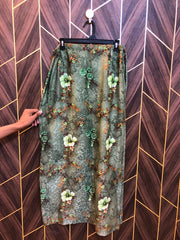 Women Silk Cord Set | Shirt Chest 20 | Shirt Length 39   | Skirt Waist 32  | Skirt Length 41