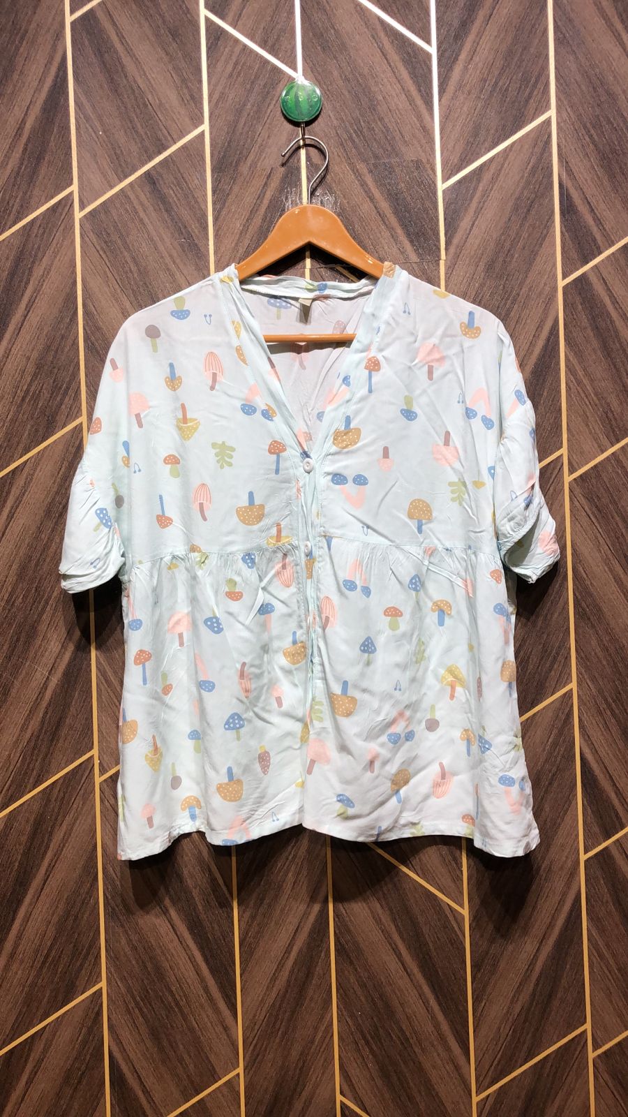 Trendy Linen CropTop Size X Large