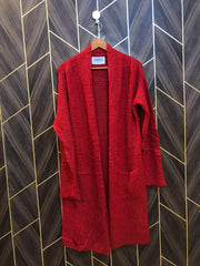 Women Wool Cardigan Sweater Medium | Size | Chest 19 | Length 37