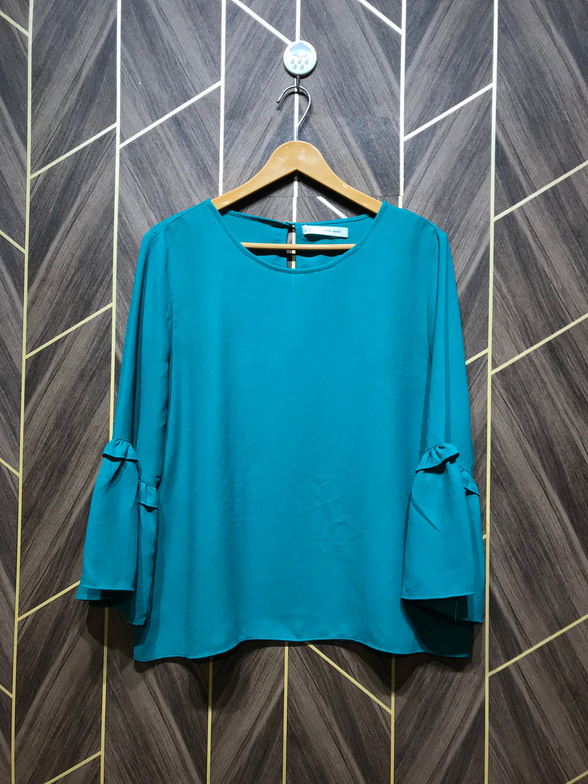 Western Top Small Chest 18 Length 27 Chiffon R-2