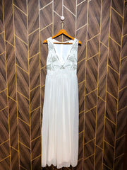 Western Long Maxi Chiffon Medium | Size | Chest 19 | Length 58