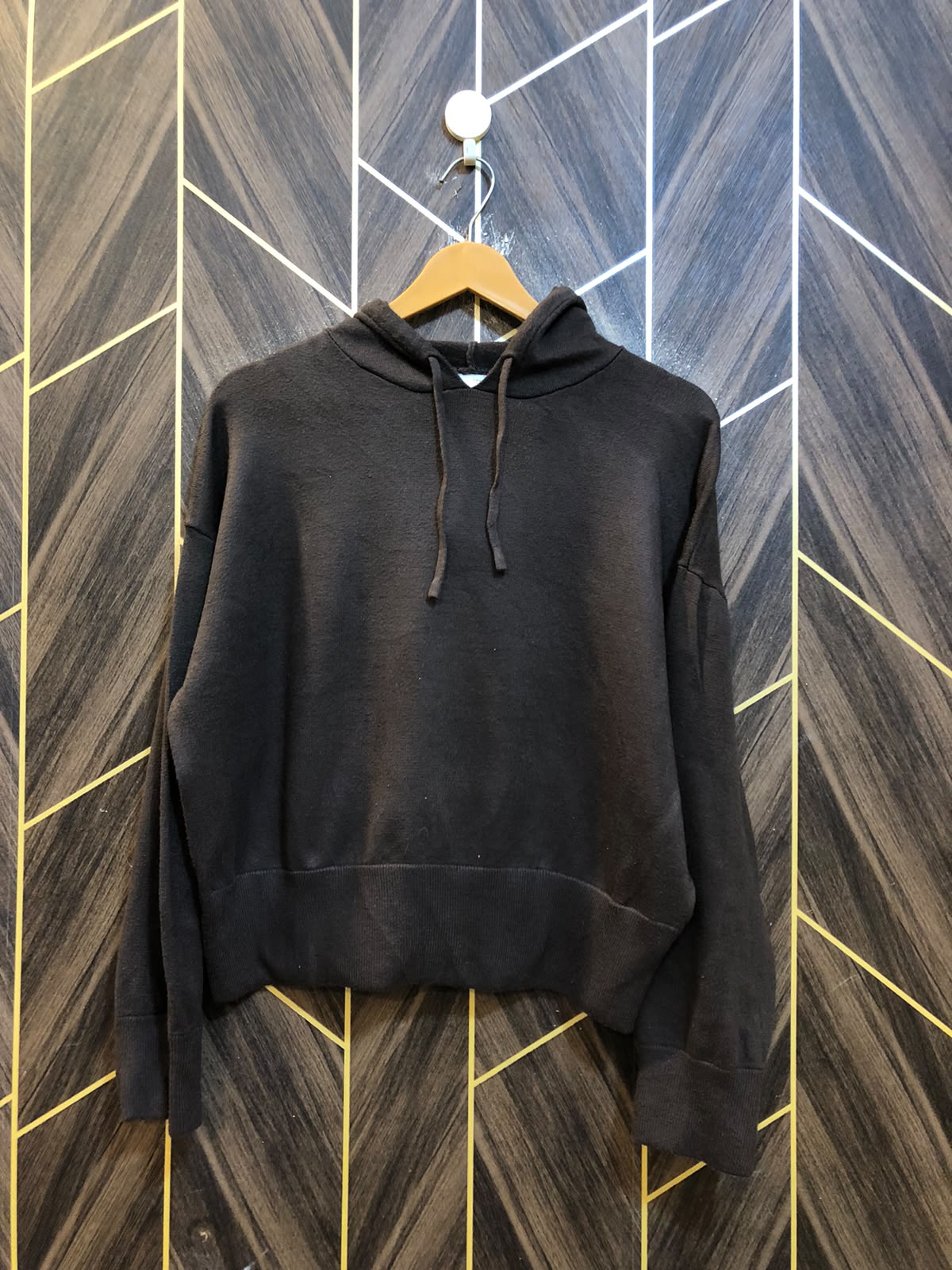Women Crop Sweater Medium | Size | Chest 19 | Length 21 baggy