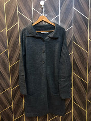 Women Wool Cardigan Sweater Large | Size | Chest 21 | Length 36