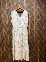 Western Long Maxi Chiffon X Large | Size | Chest 26 | Length 59