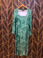 Western Long Maxi Jersey Medium | Size | Chest 19 | Length 59   body cone