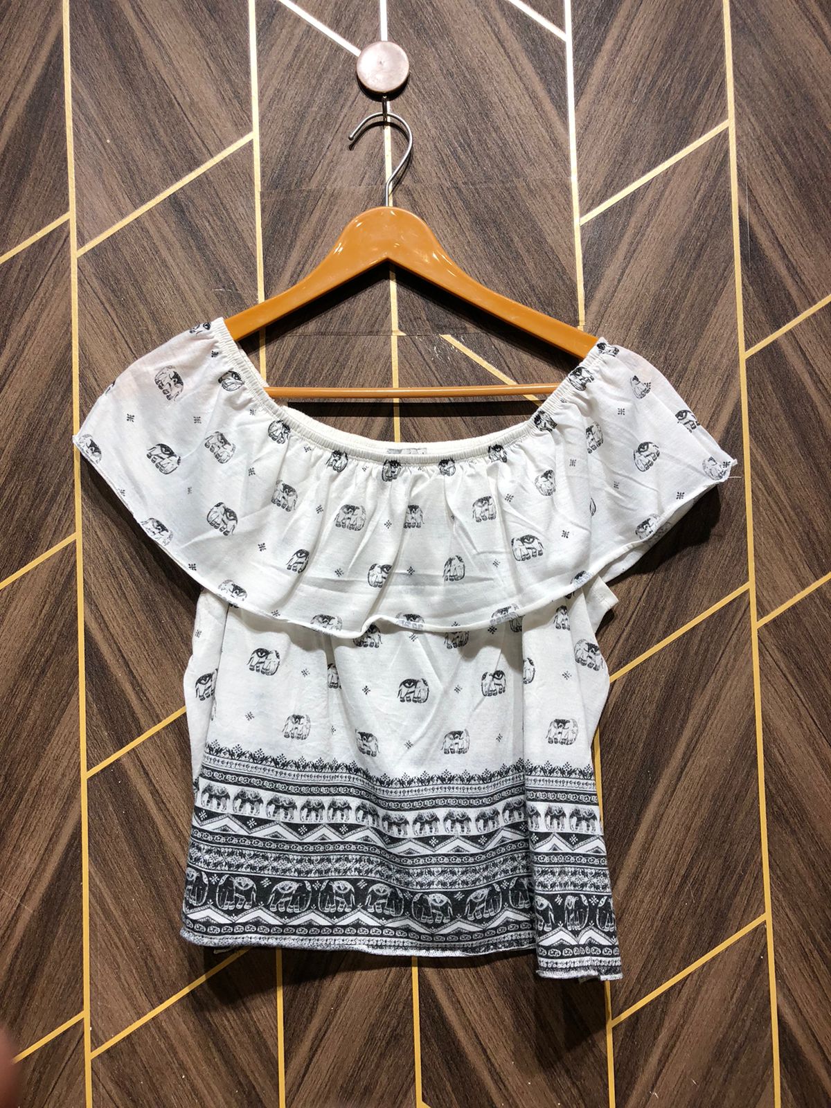 Trendy Jersey CropTop Size X Large