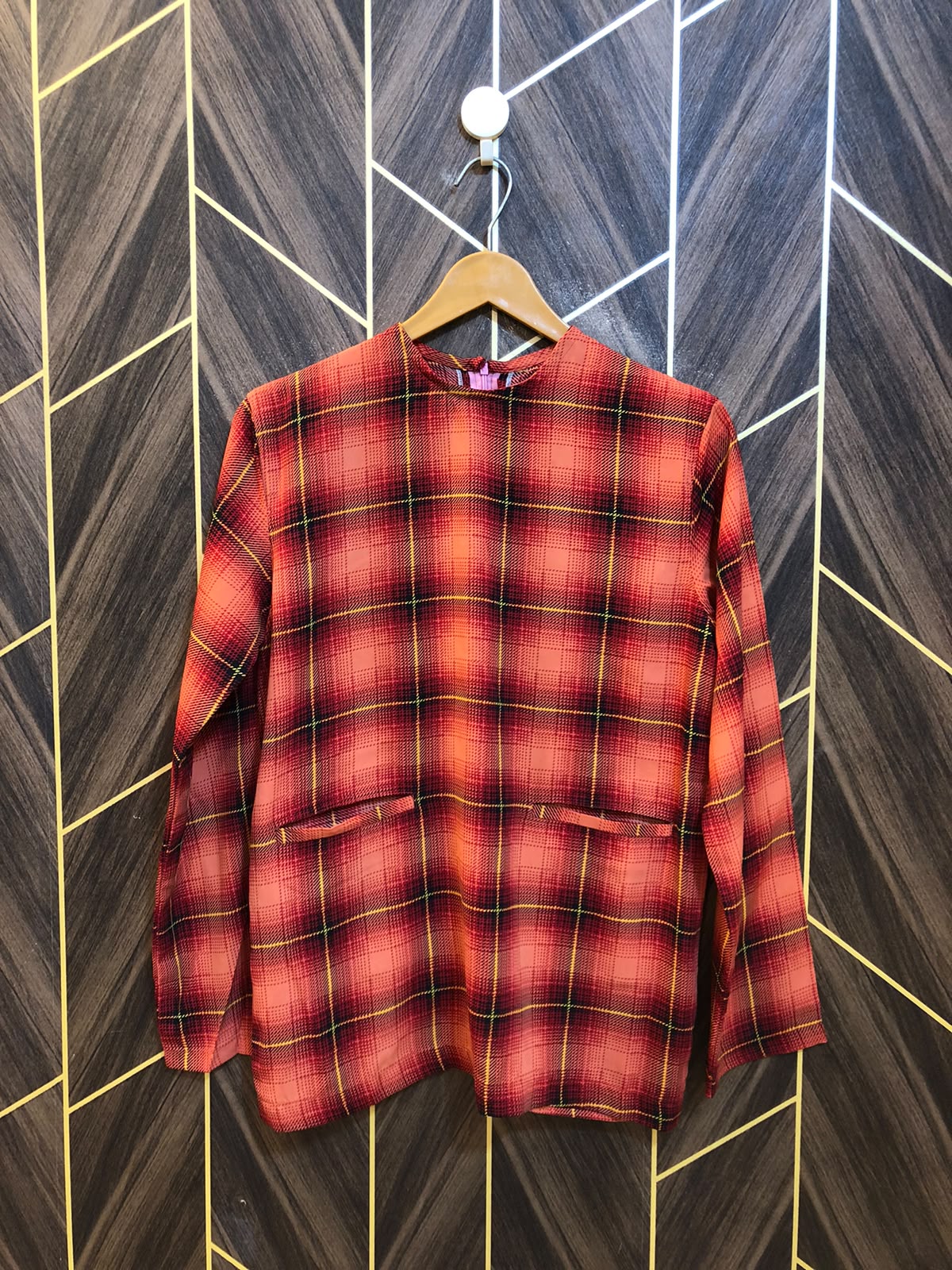 Western Top Chiffon – Medium Size (Chest: 19, Length: 26 )