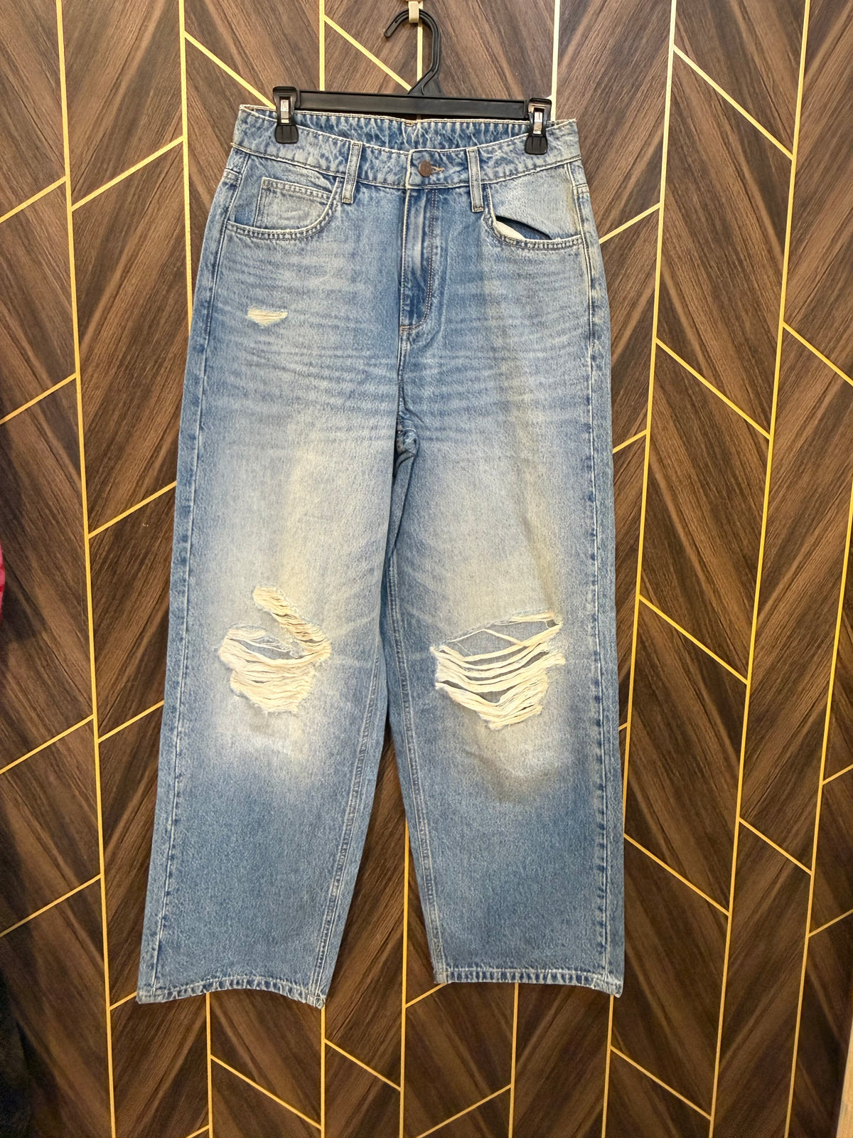 32 High Waist Wide Leg Jeans