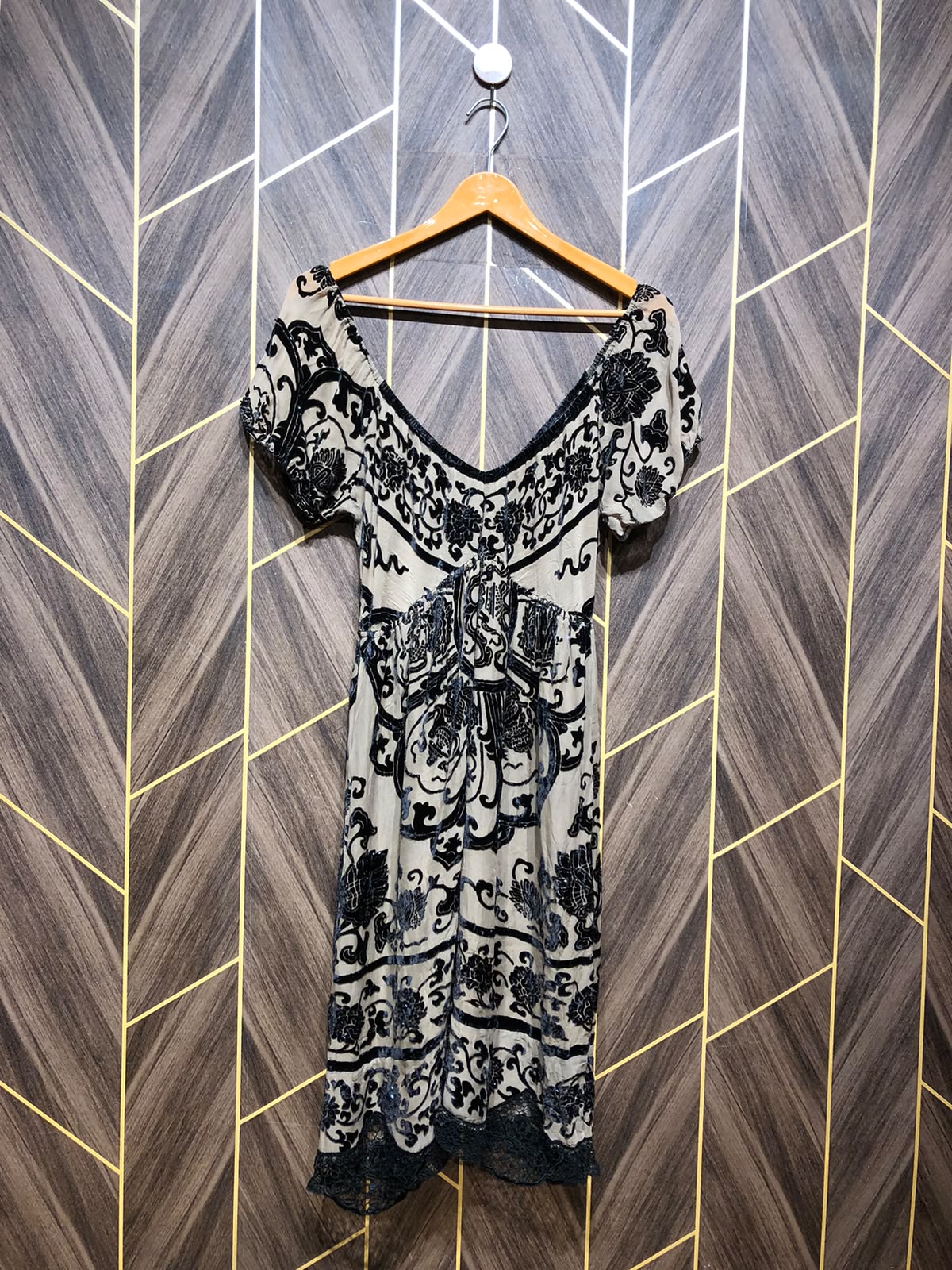 Mini Party Dress chiffon Large Size Chest 20 Length 41