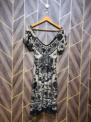 Mini Party Dress chiffon Large Size Chest 20 Length 41