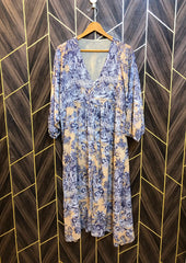 Western Long Maxi Chiffon Medium to large | Size | Chest 19 to 20 | Length 50