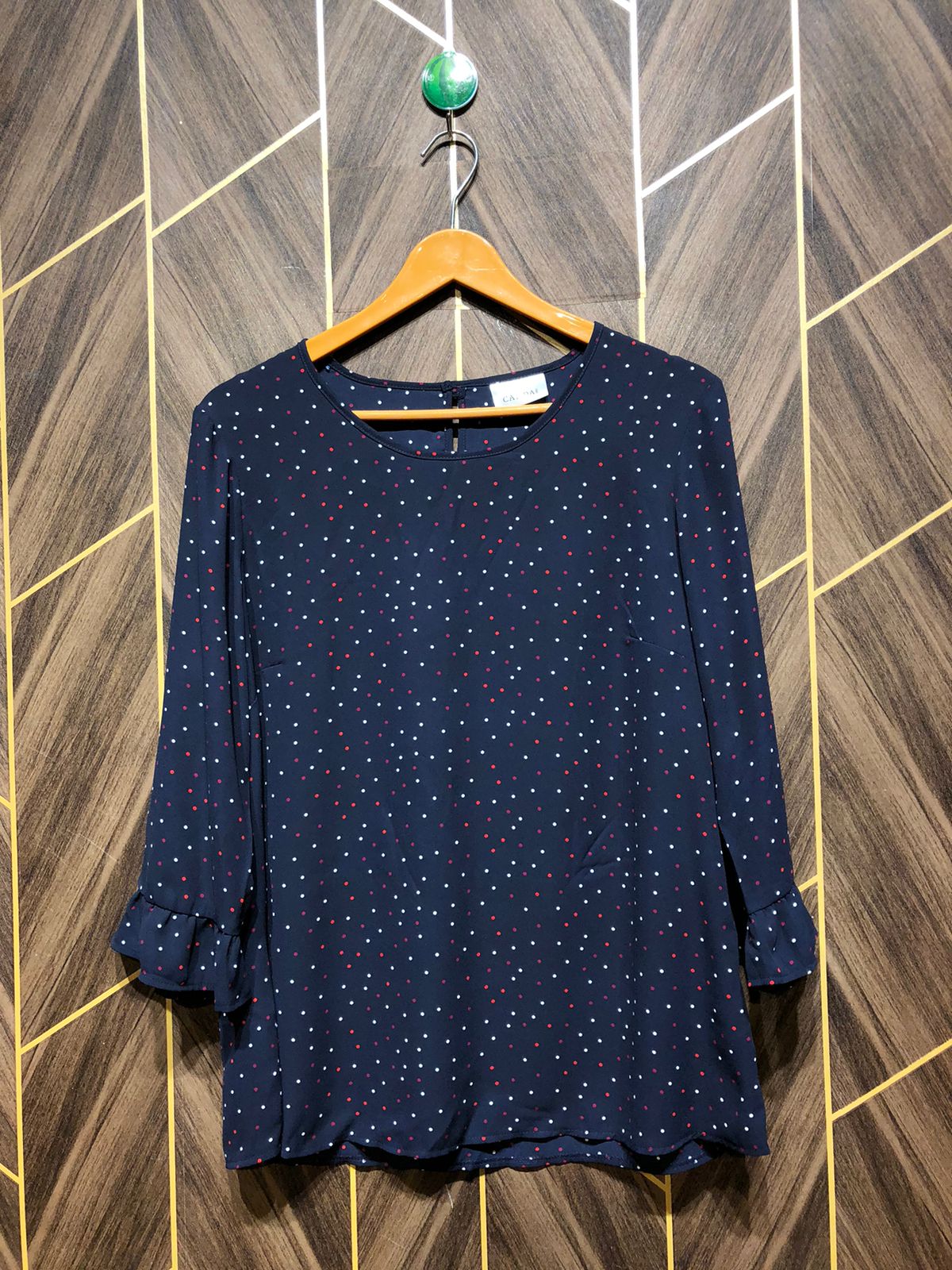 Western Top Chiffon – X-Large Size (Chest: 21, Length: 26 )