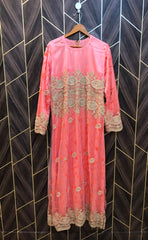 Western Long Maxi net Chiffon Large | Size | Chest 20 | Length 58