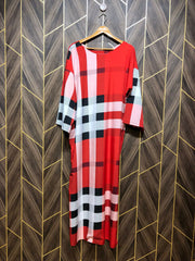 Western Long Maxi Silk Medium to large  Baggy   | Size | Chest 19 to 20  | Length 54