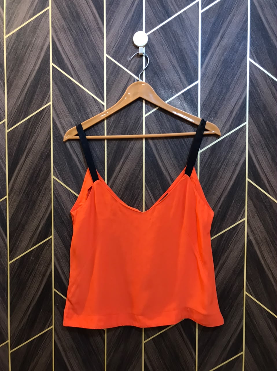 Trendy Chiffon CropTop Size Small