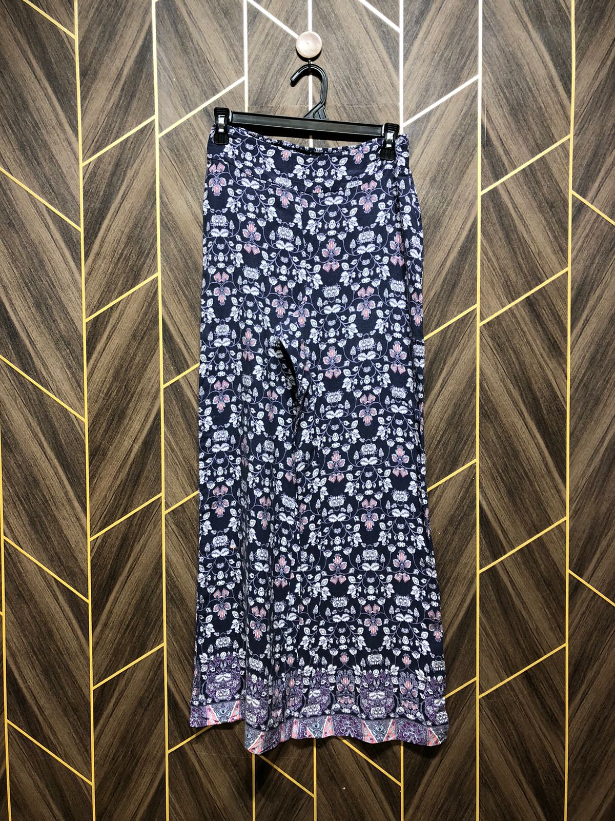 Western Linen Plazo Small | Size Waist 28 | Length 40