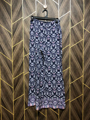 Western Linen Plazo Small | Size Waist 28 | Length 40
