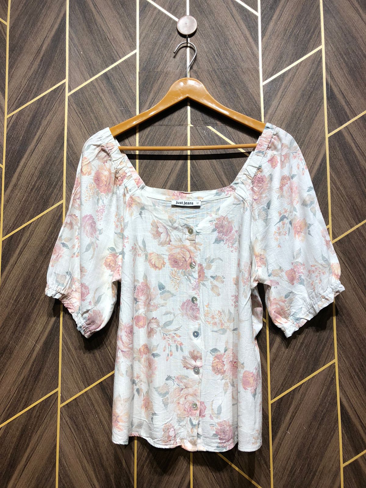Trendy Linen CropTop Size Medium to Large