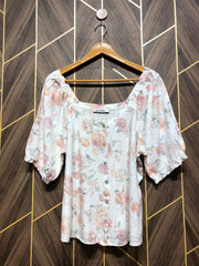 Trendy Linen CropTop Size Medium to Large