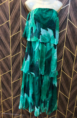 Western Tube dress  Chiffon Large | Size | Chest 20 | Length 51