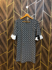 Women Long Shirt Jersey Small | Chest 18 | Length 32