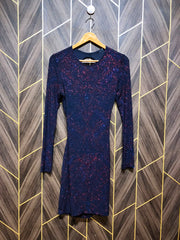 Mini Party Dress Jersey X Small Size Chest 16 Length 37