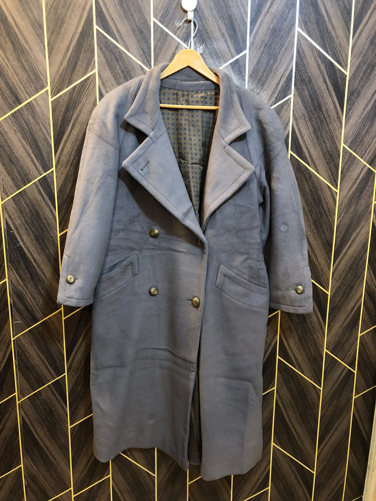 Women Wool Coat Large | Size | Chest 21 | Length 45