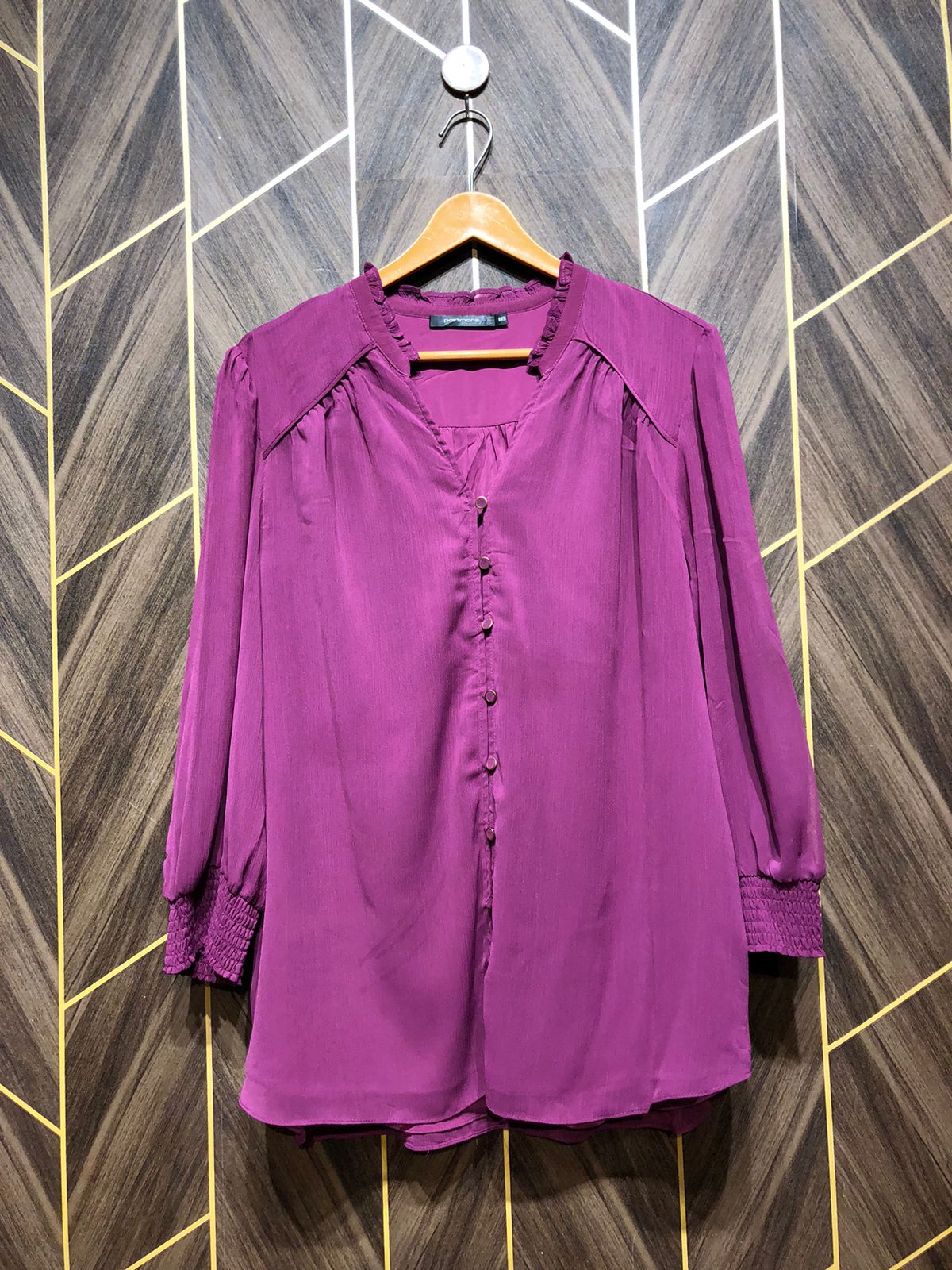 Western Top Chiffon – X-Large Size (Chest: 24 , Length: 29  )