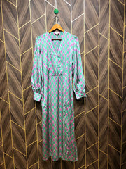 Western Long Maxi Silk X Large | Size | Chest 21 | Length 53