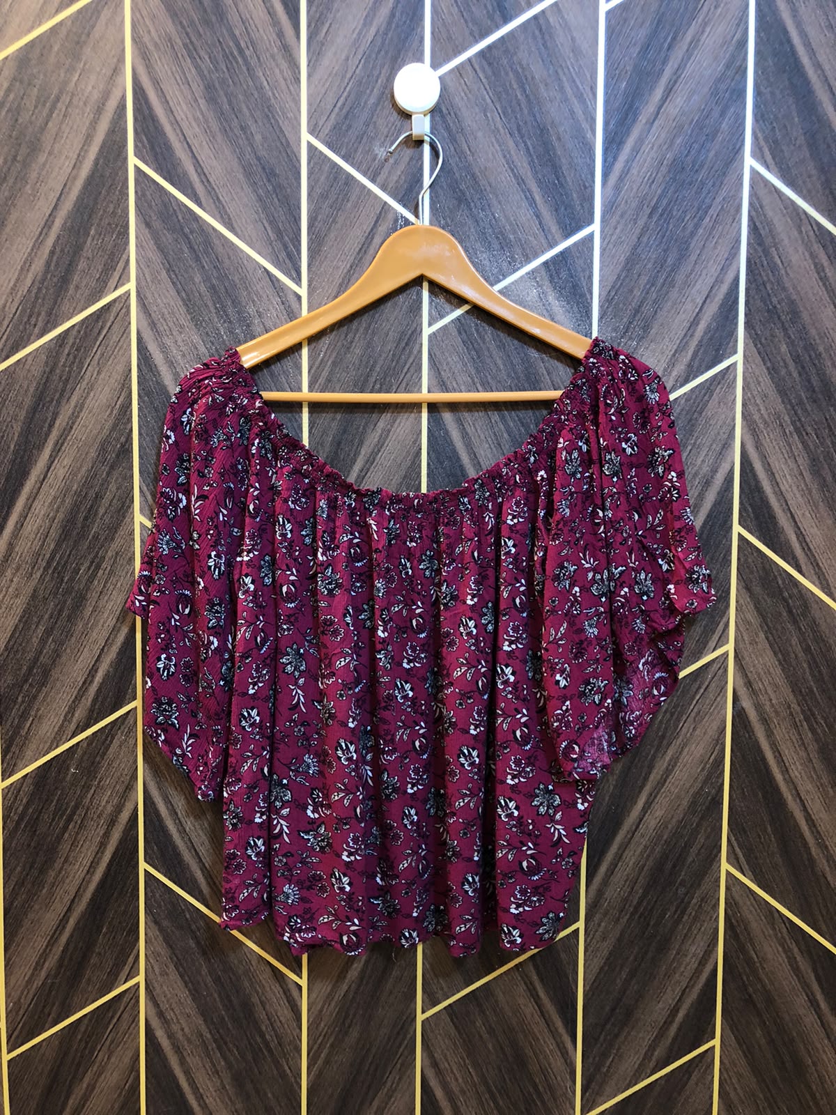 Trendy Jersey CropTop Size X Large