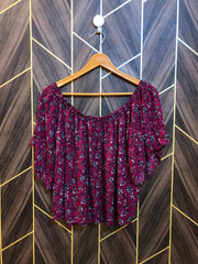 Trendy Jersey CropTop Size X Large