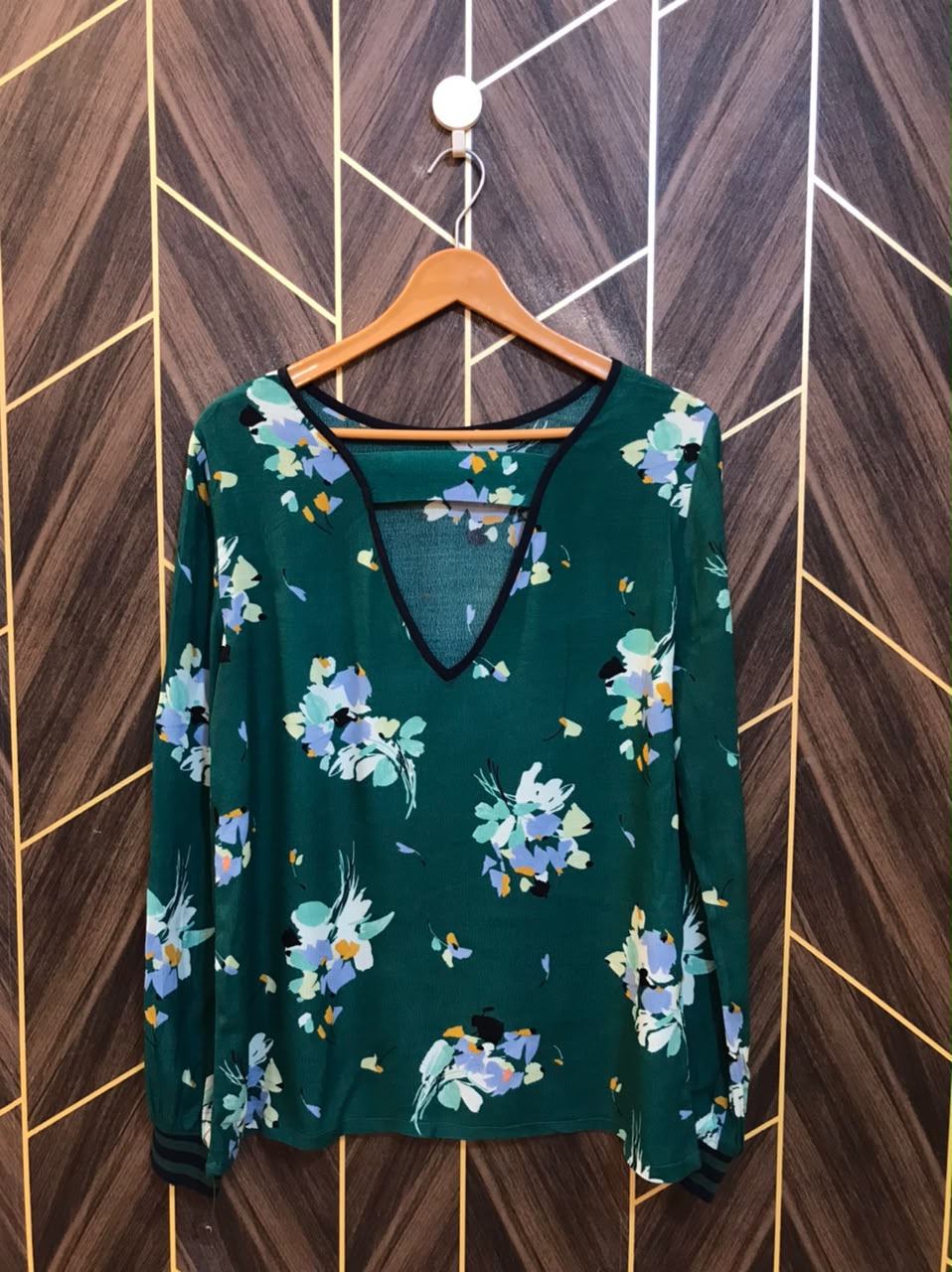 Western Top Chiffon – Large Size (Chest: 20, Length: 25 )