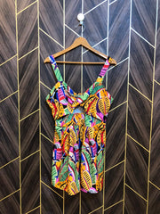 Mini Dress Silk Medium Size Chest 19 Length 28