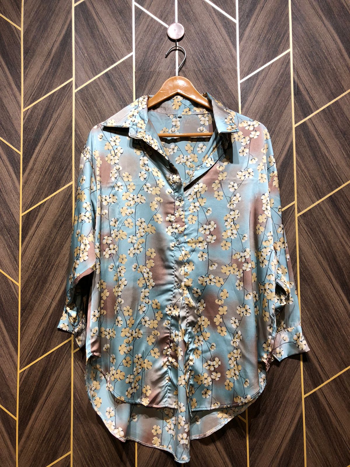 Western Top Silk – X-Large Size (Chest: 22 , Length: 32 )