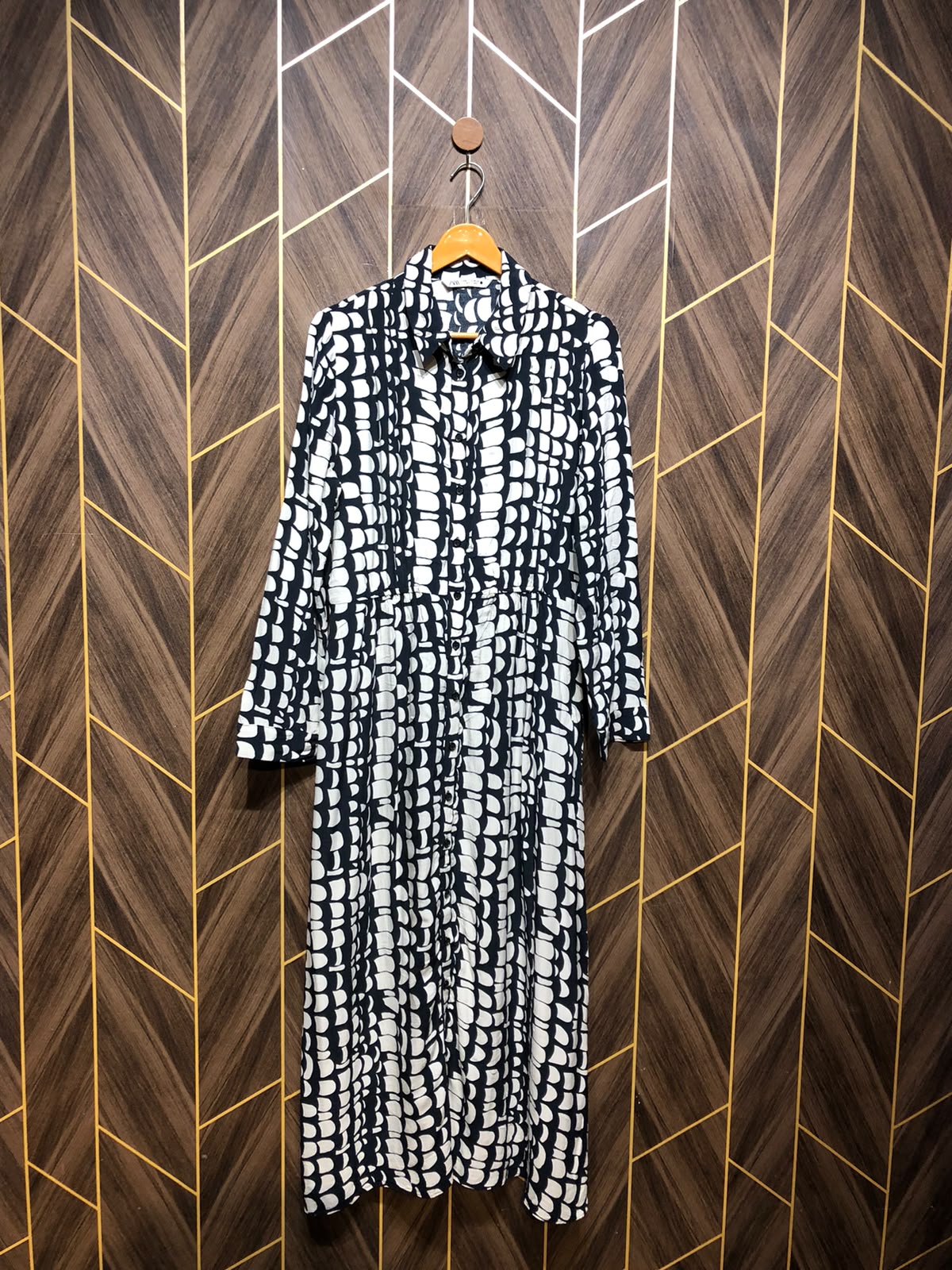 Western Long Maxi Linen Large | Size | Chest 20 | Length 54